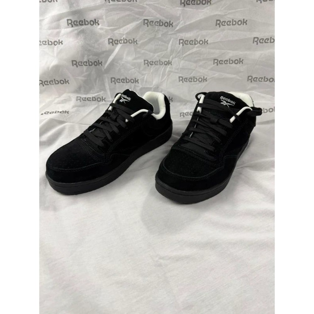 Reebok Soyay Skate Work Shoes - Black, Steel Toe, Men's 9